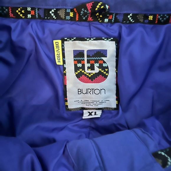 Women’s Burton purple snowboard pants size XL - Picture 2 of 3
